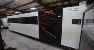 Mazak 4.0 Optiplex 4020 Fiber II laser cutting machine